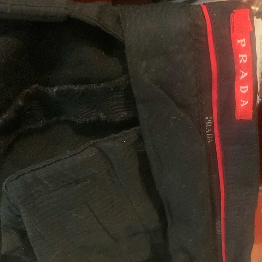 Black wool authentic Prada skirt. Gorgeous!!!